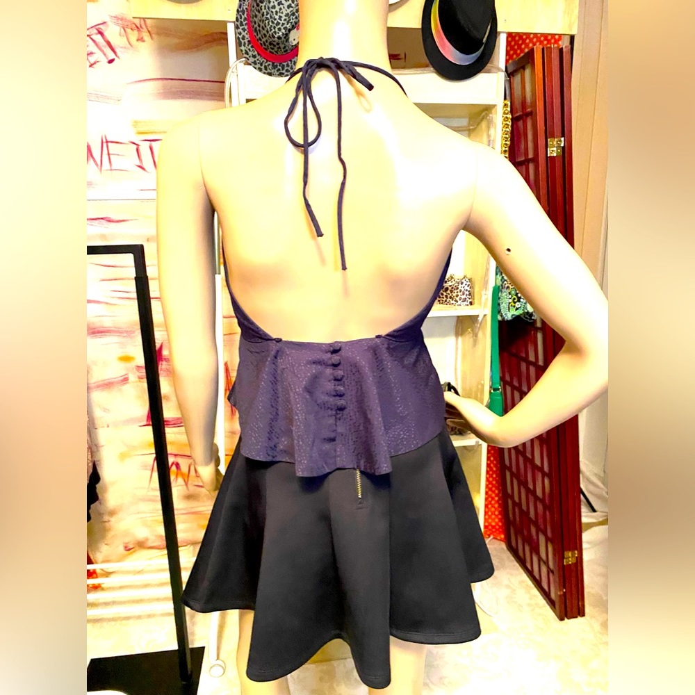 10120 Black mini skirt size XS
